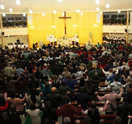 Emoção marca missa em comemoração ao aniversário da Carbonífera Catarinense
